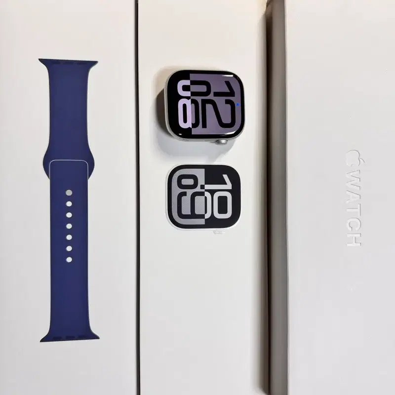 애플워치 10 46mm gps 실버
