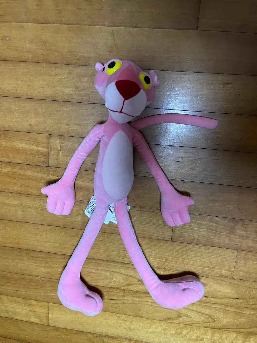 핑크팬더 인형 고전 빈티지 대형 핑크판다