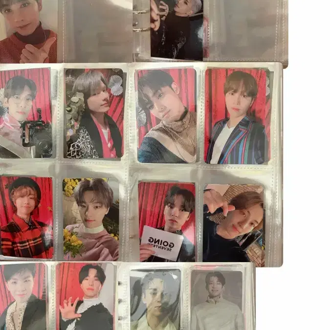 세븐틴 포카 양도 / 포카 고잉셉잡지 캐랜 폴라로이드 포카