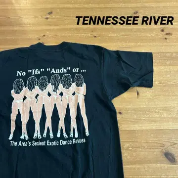 TENNESSEE RIVER 반팔 T셔츠 양면 프린트 M