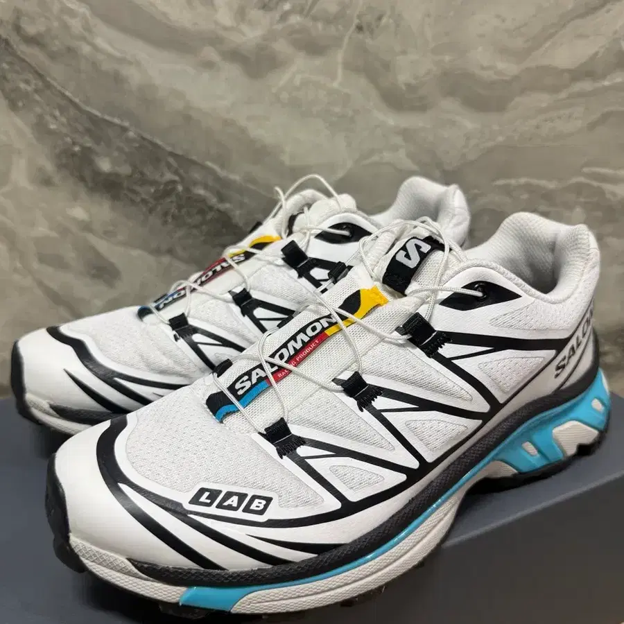 SALOMON 살로몬 XT-6 화이트 블루