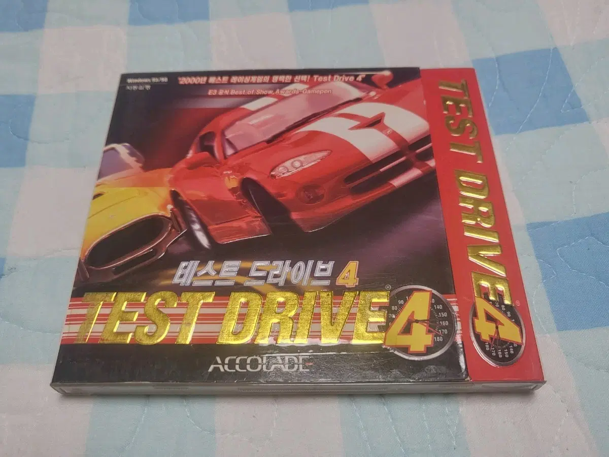 고전게임CD 테스트 드라이브4 PC