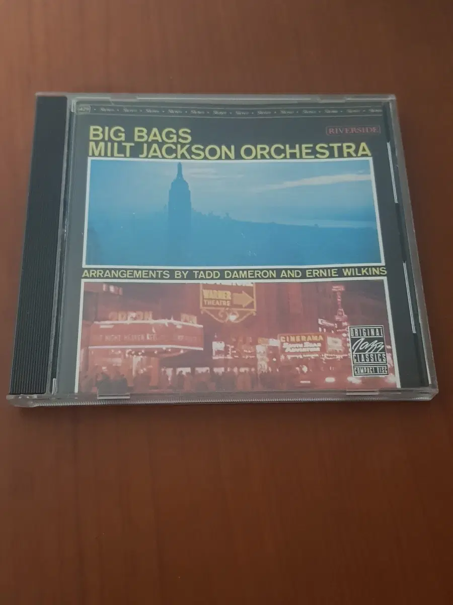JazzCd 밀트잭슨 Milt Jackson Orchestra Big Bags 비브라폰연주음악시디 Riverside