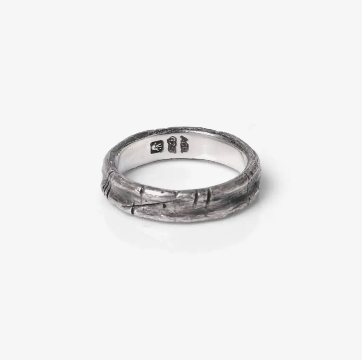 어그라운드링 925silver crumpled ring 22호