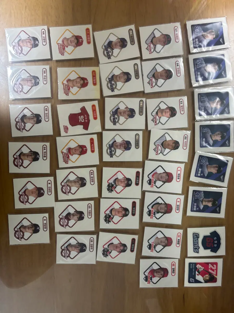 크보 띠부씰 일괄 판매합니다