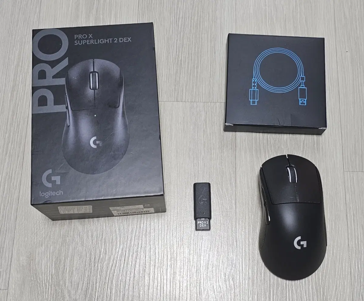 로지텍 PRO X SUPERLIGHT 2 DEX 무선 게이밍 마우스