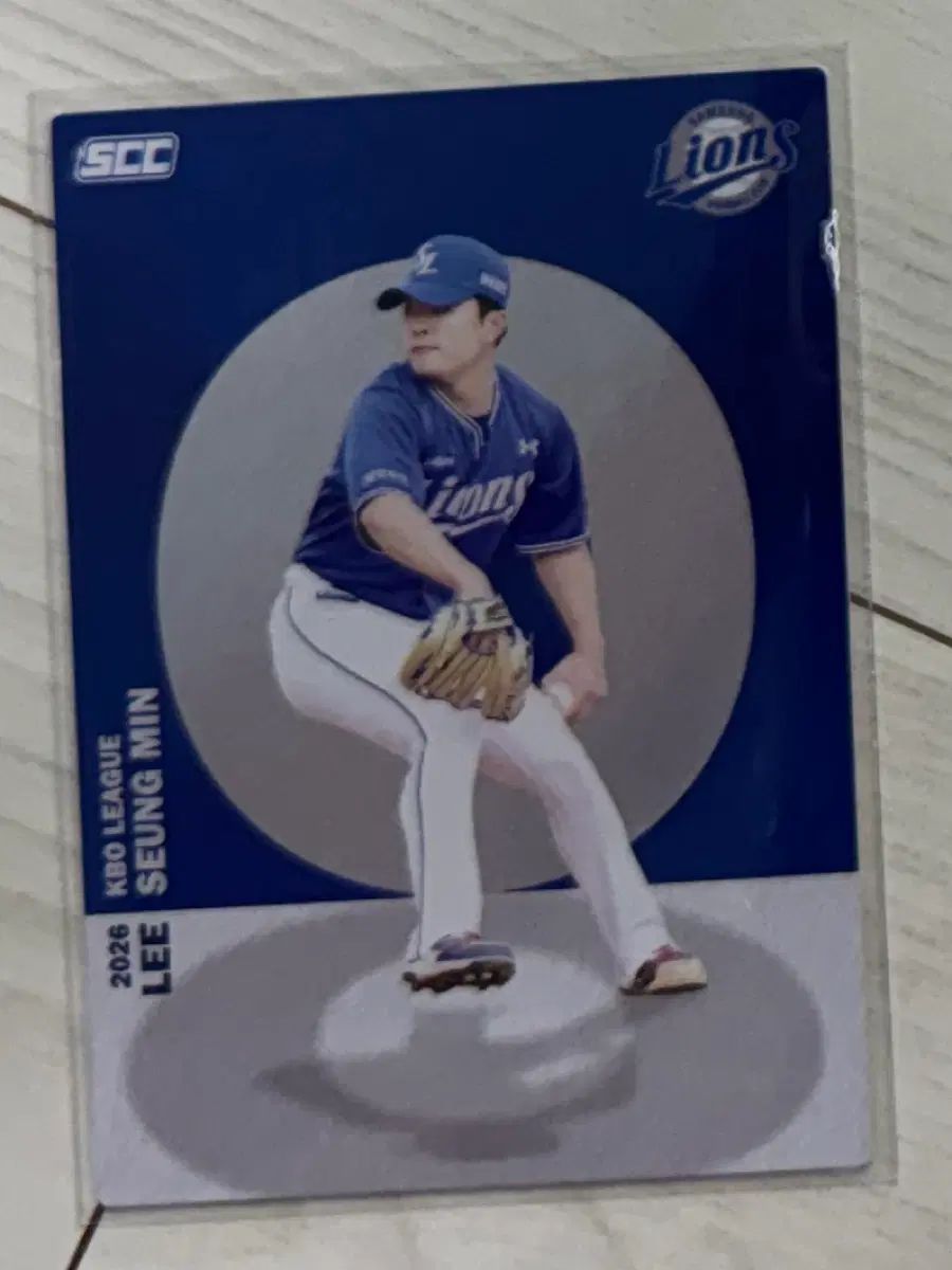 2026 kbo 삼성라이온즈 이승민 알파벳카드