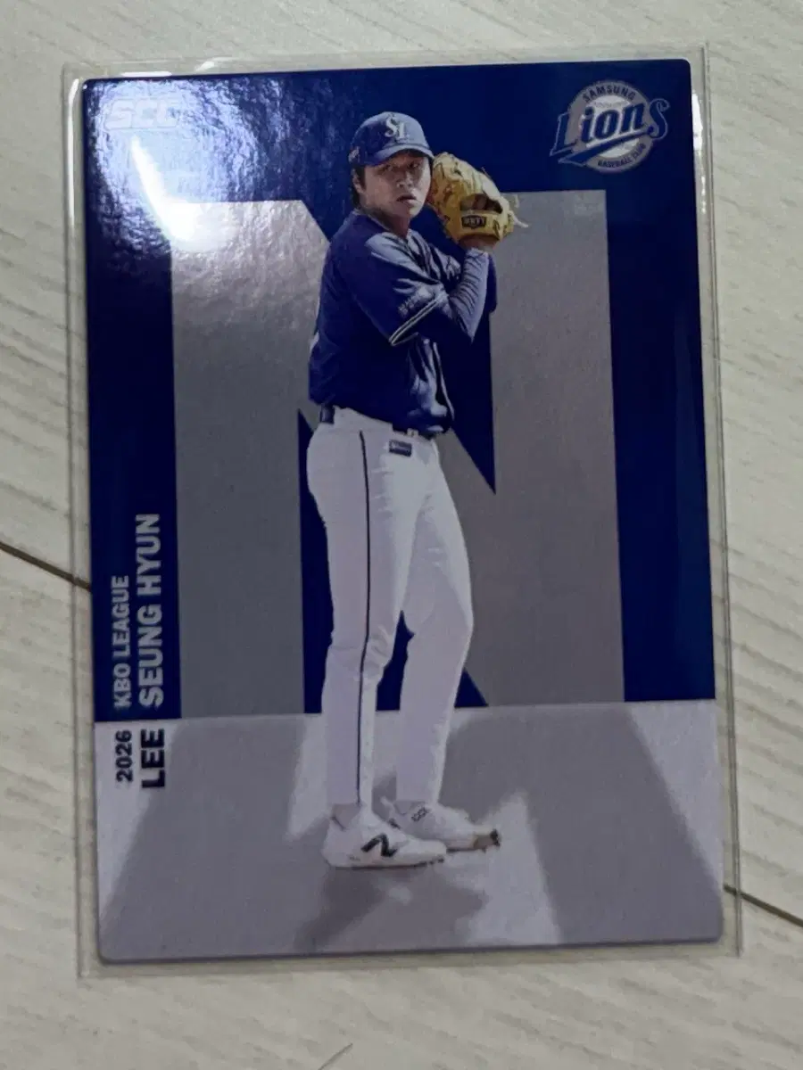 2026 kbo 삼성라이온즈 이승현 알파벳카드