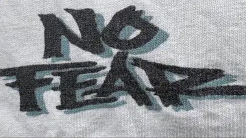 90s USA제 NO FEAR 야구 T셔츠 L 화이트 싱글