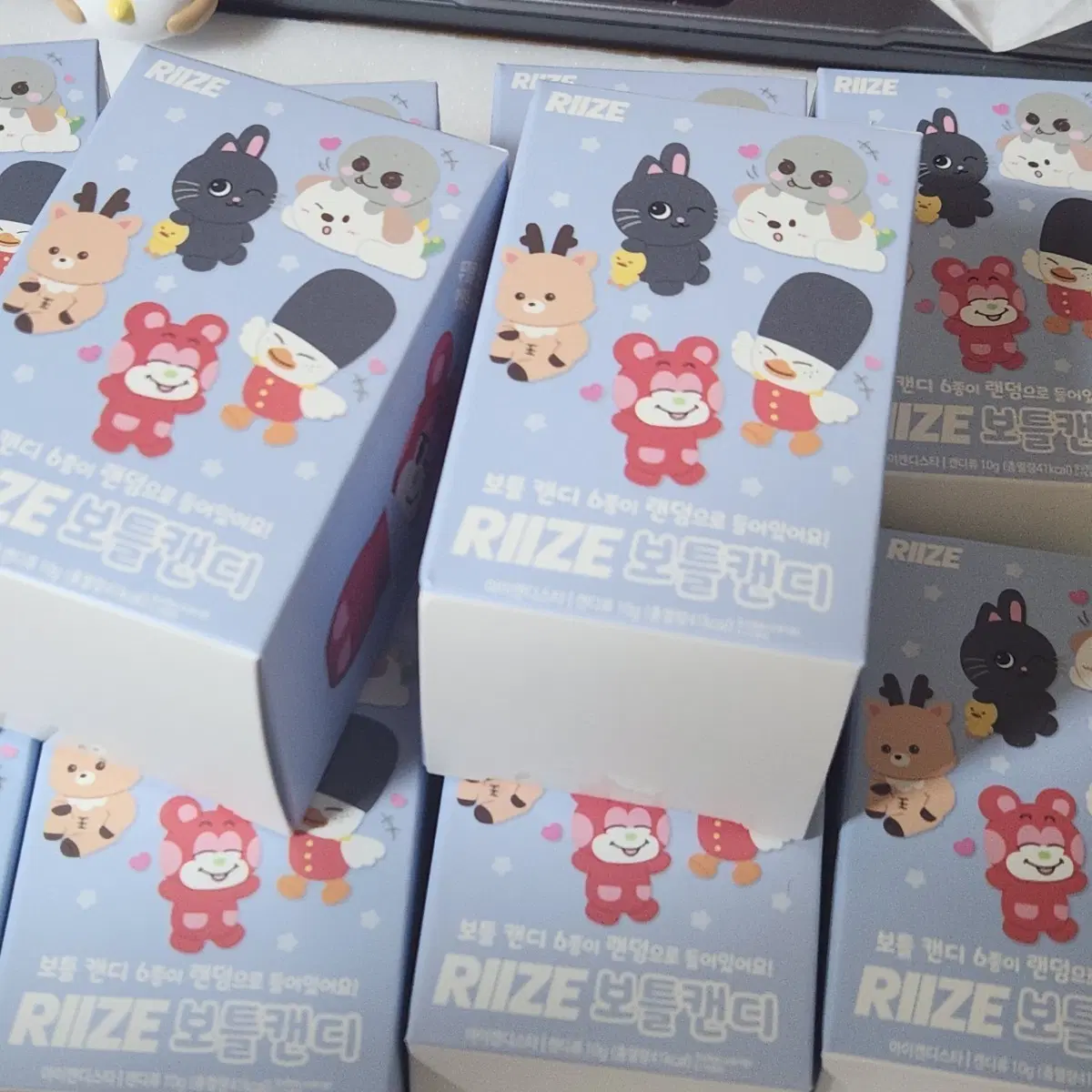 라이즈 보틀캔디 (똘병이,토냥덕,우락밤,송용돌이,리즈코)