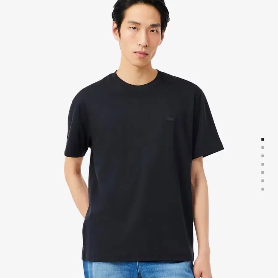 라코스테 남성 반팔 인터록