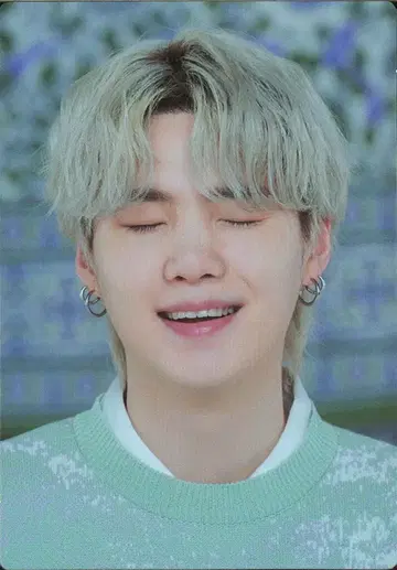 BTS 2022 PERMISSION TO DANCE SEOUL SUGA 미니 포토 카드 4/4