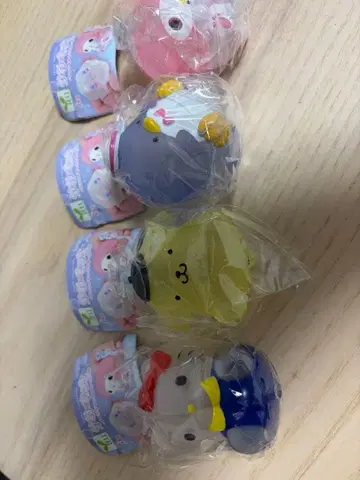 야와못치 산리오 캐릭터즈 피규어 4종