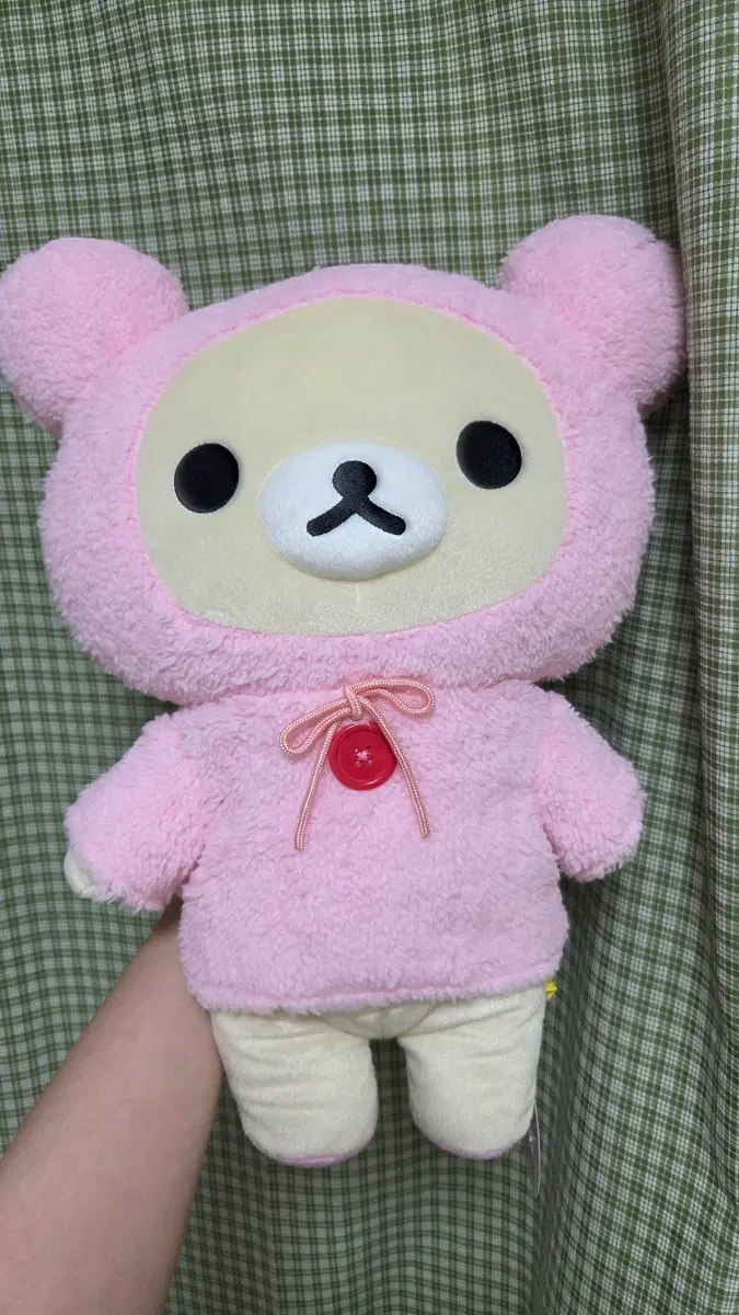 곰돌이 후드 코리락쿠마 인형