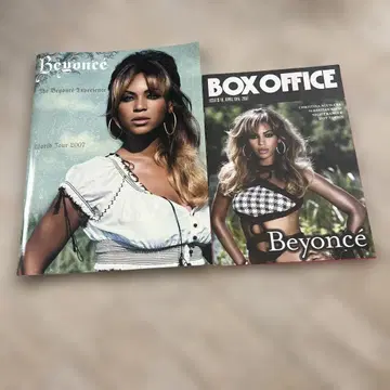 초 레어 Beyonce 2007년 월드 투어 팜플렛 덤 포함