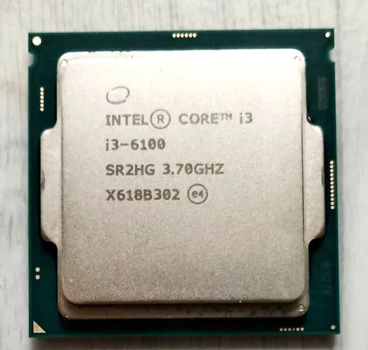 i3-6100(6세대,3.70GHz, 2코어,4쓰레드, 스카이레이크)CPU