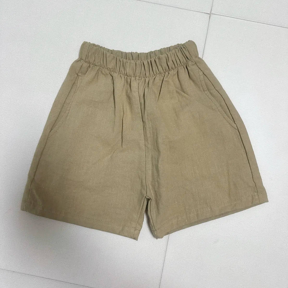 새상품 유아 여름 린넨반바지