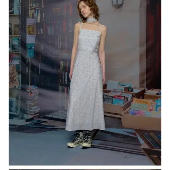 루루서울 Misty Garden Slim Dress 미스티 가든 원피스