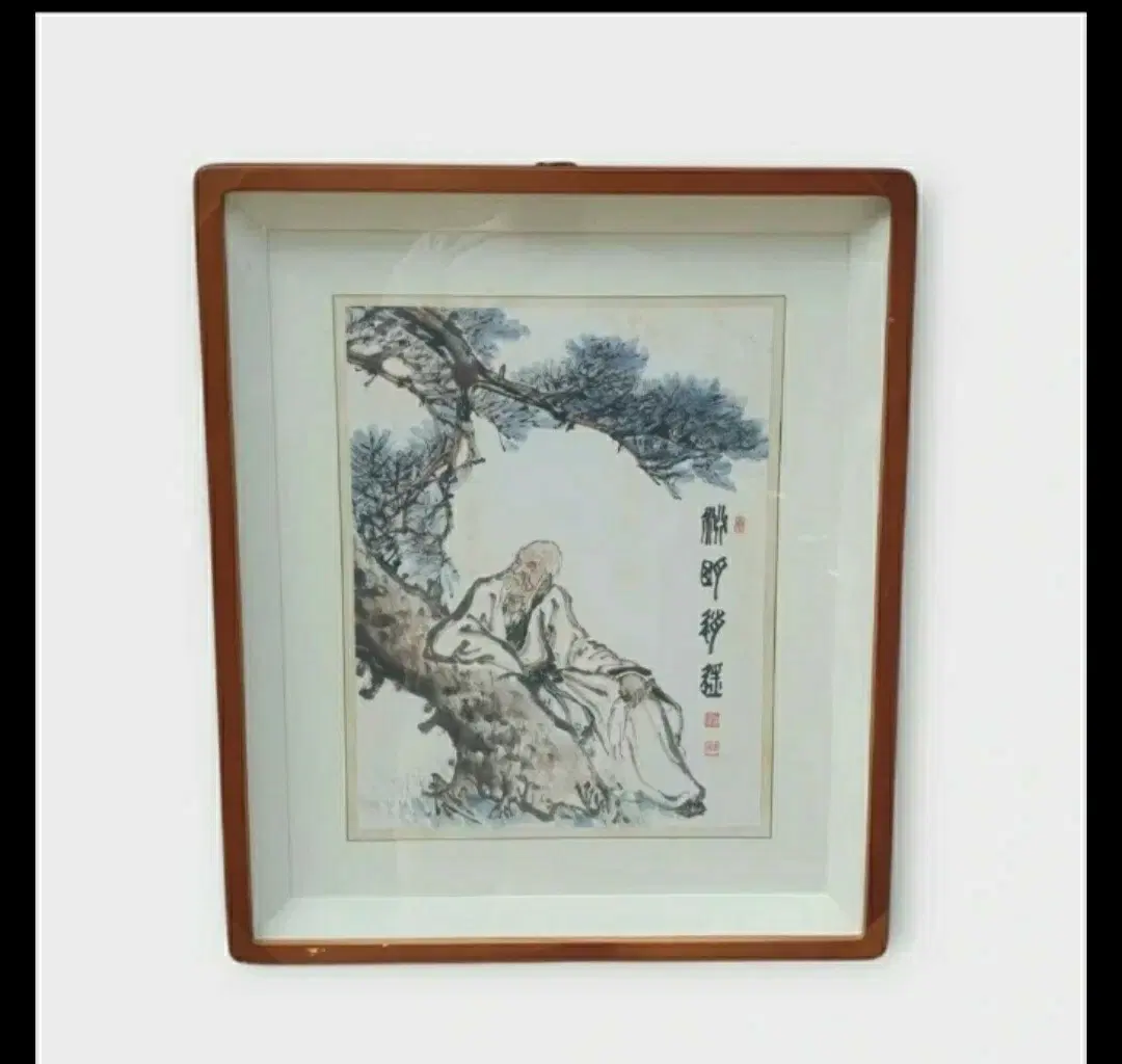 동양화 선전작가 현당 김한영 송하신선도