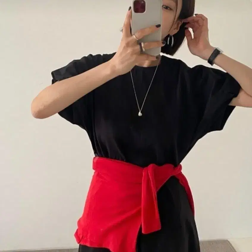 여성 여름 가오리핏 소매 빅사이즈 오버핏 루즈핏 데일리 휴가 여행 비치 바캉스룩 롱 원피스