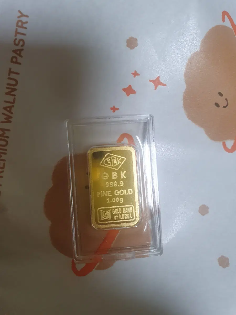 GBK 골드바 1g 짜리 1개