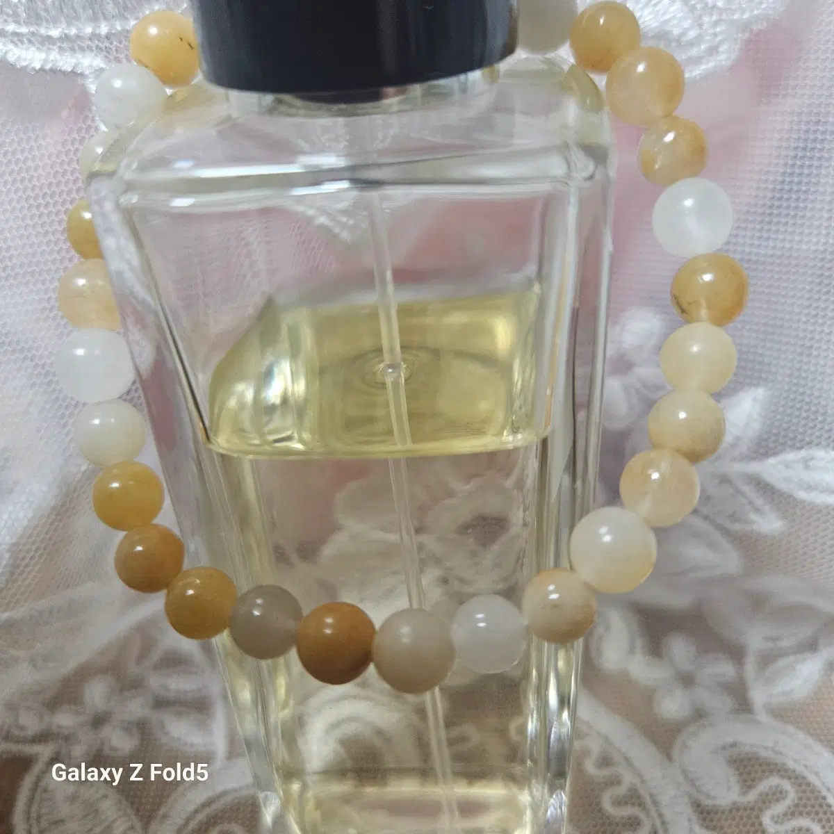 오리엔탈 토파즈 원석팔찌 6미리 18센치