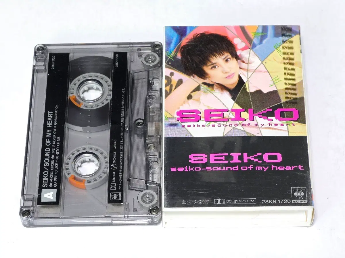 마츠다 세이코(Matsuda Seiko) - Sound Of My Heart 일본판 카세트테이프
