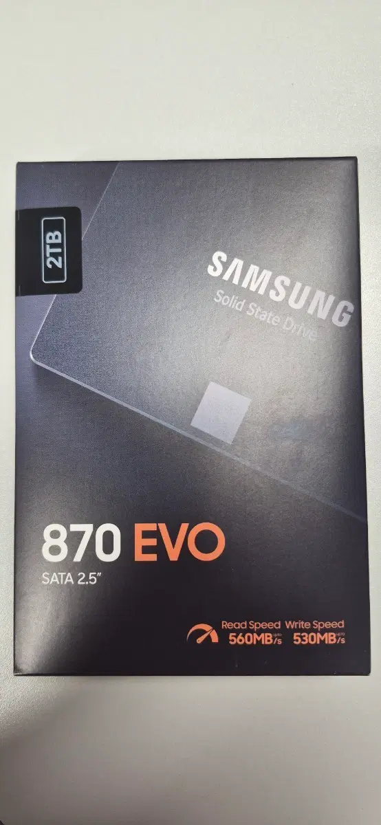 (미개봉) 삼성전자 870 EVO 2TB SATA 2.5인치 SSD