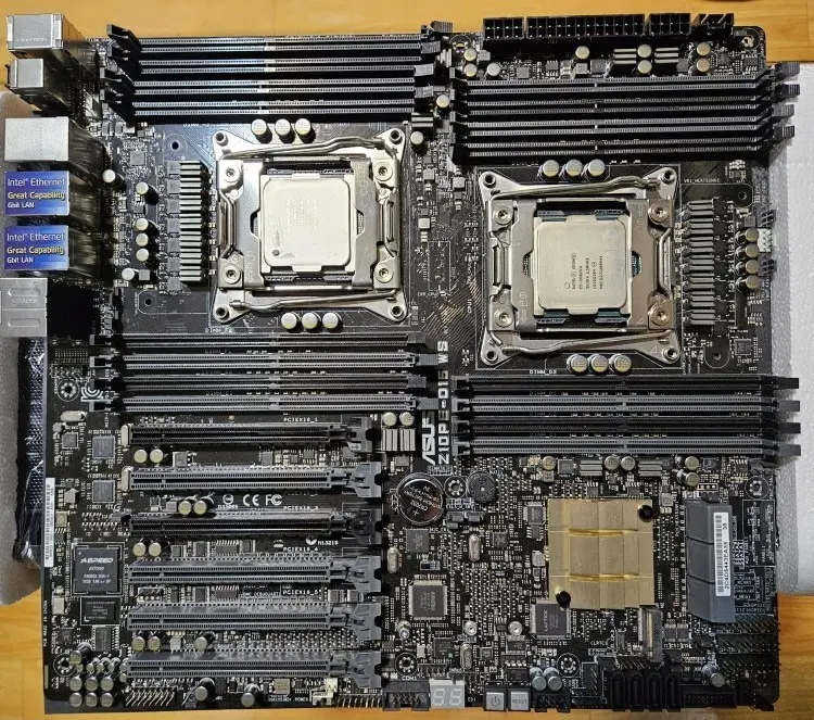 Asus Z10PE-D16 WS 보드 + 인텔제온 E5-2673V4 듀얼(40코어80쓰레드) 팝니다