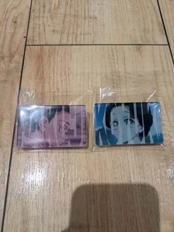 제일복권 귀멸의 칼날 아크릴 배지 하쿠지&코유키