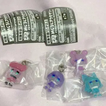 치요코 메지루시 액세서리 플라밍고 케모노 오단고 밥 4점 새상품