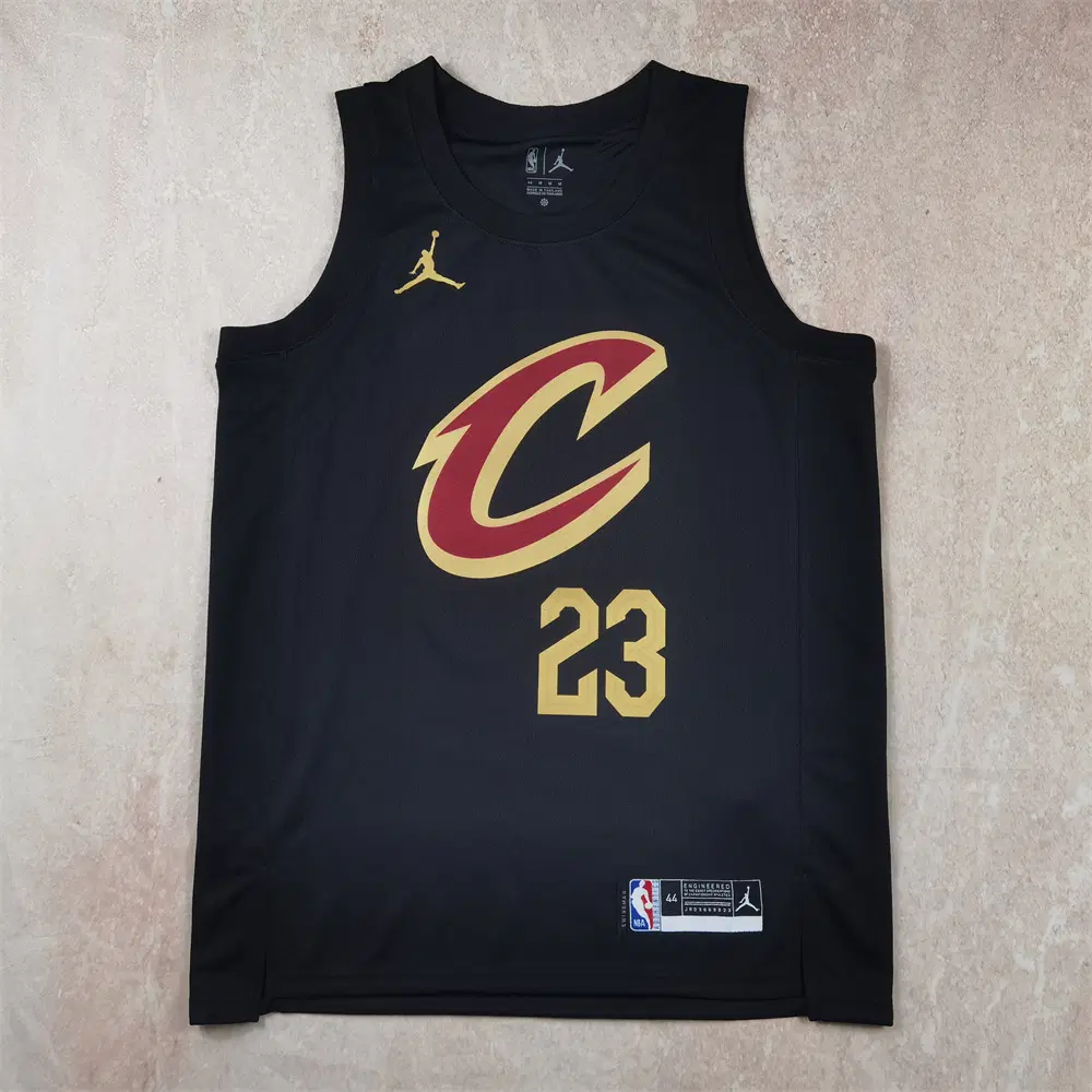 NBA 농구복 라이더스 23호 제임스 블랙 핫픽스 S-XXL