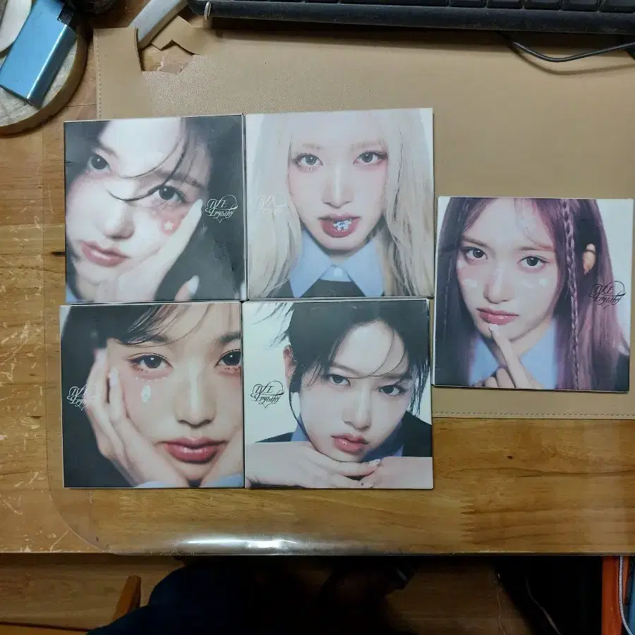 아이브 (G)I-DLE 6집 I feel 앨범5장일괄