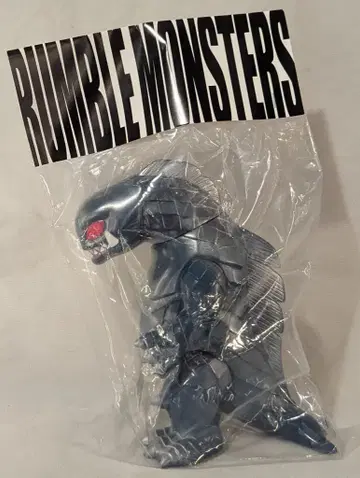 RUMBLEMONSTERS 결투 괴수 밥 드래곤 네이비 성형/은색/빨간색