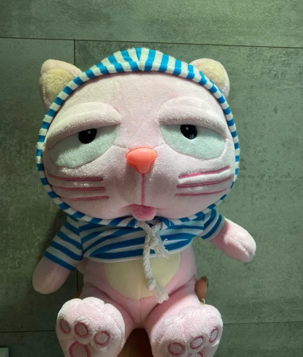빈티지 고양이 딩가 인형