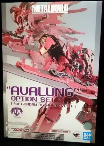 BANDAI SPIRITS METAL BUILD 기동전사 건담 OOF 건담 아스트레아 TYPE-F용 아발란체 대시 OP 세트
