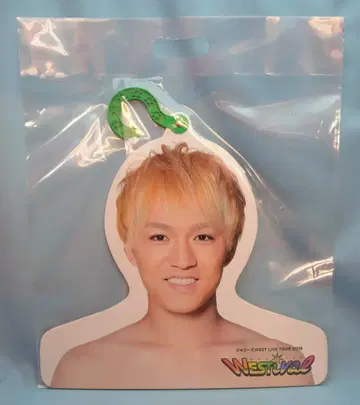 쟈니즈 WEST 18년 WESTival 카미야마 토모히로 누쿠누쿠 의류 후크 18년