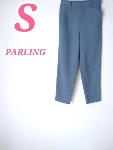 PARLING 슬랙스 색스 S 아름다운 실루엣 레이온 블렌드
