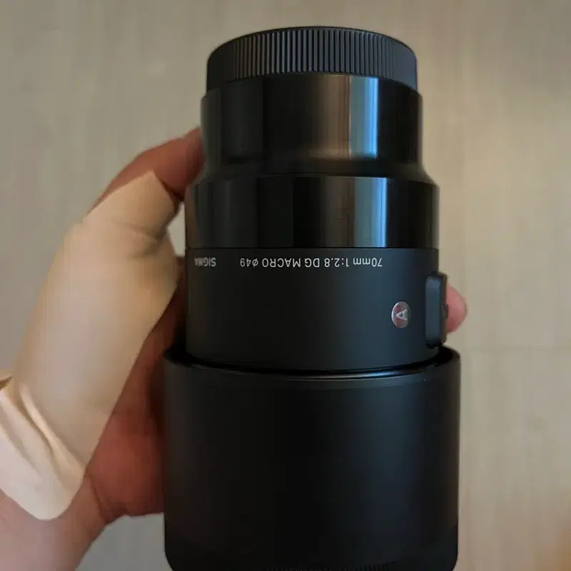 시그마 70mm F2.8 DG MACRO 렌즈 소니 fe