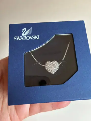 리버서블 SWAROVSKI 하트 목걸이