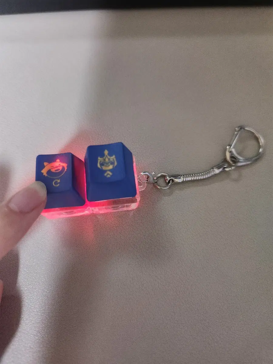 TFT 롤체 키캡 키링