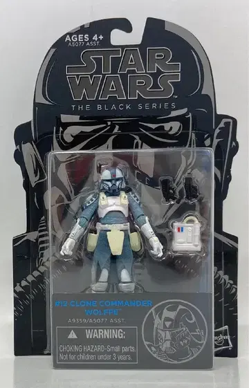 HASBRO 12 / 더 블랙 클론 커맨더 울프 3.5인치