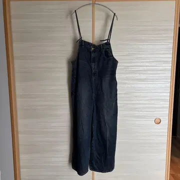 DouDou 두두 데님 살로펫 데님 네이비 프리 사이즈