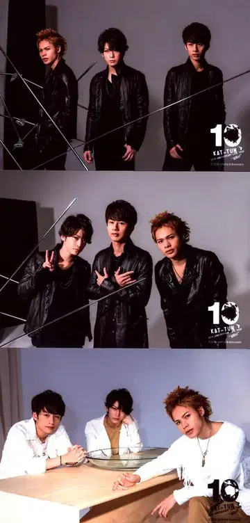 KAT-TUN 16년 10TH ANNIVERSARY LIVE TOUR 10Ks! 집합 사진 세트