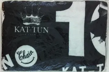 KAT-TUN 16주년 10TH ANNIVERSARY LIVE TOUR 10Ks! 타월 *블랙