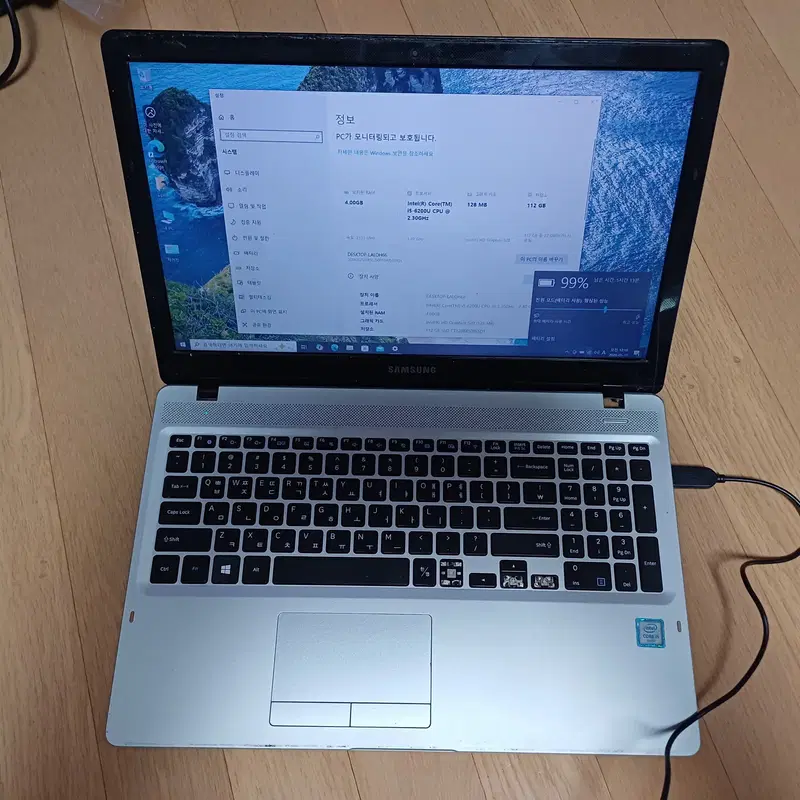부품용 삼성노트북 NT501R5L 서브보드,터치패드,케이스,팬