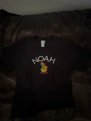 NOAH Technique 89 티셔츠 블랙