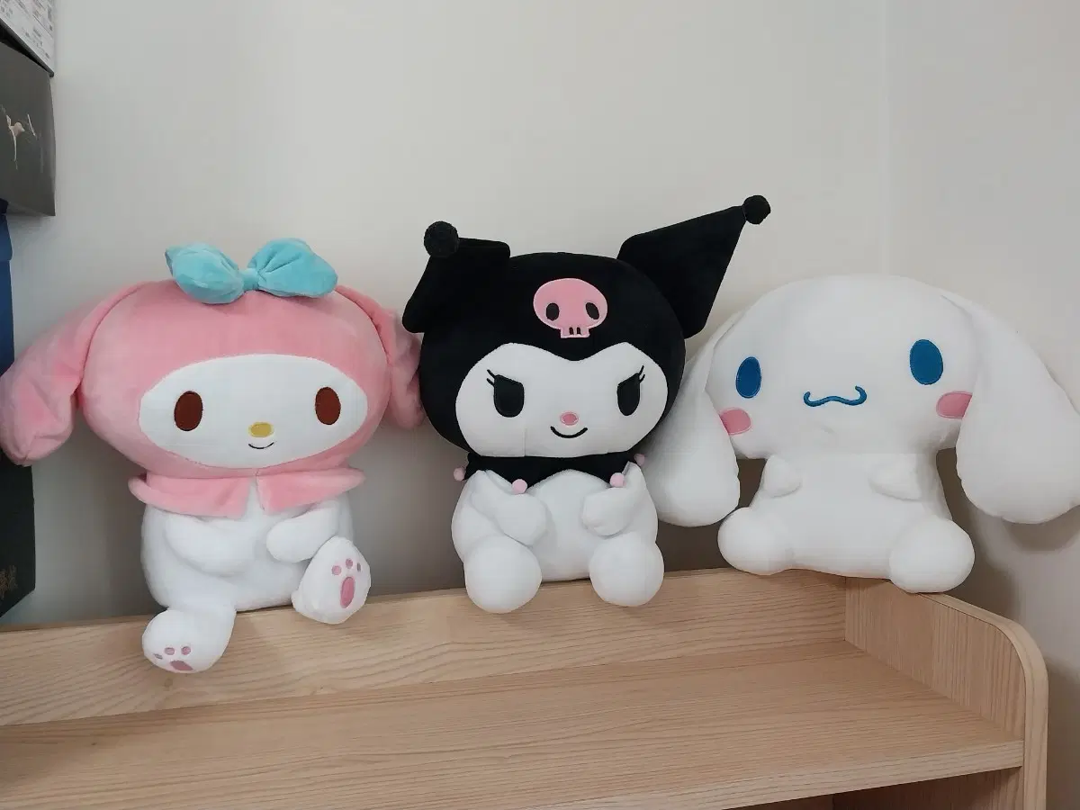 산리오 시나모롤 쿠로미 마이멜로디 인형 일괄 판매
