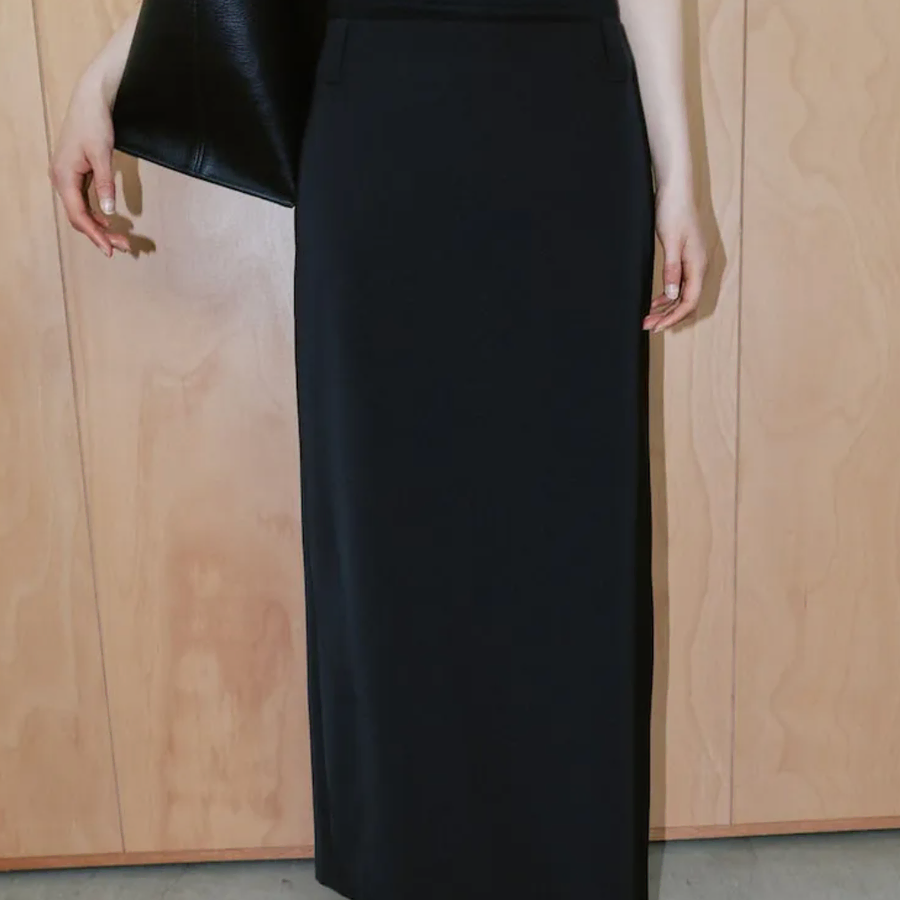 디애퍼처 CharlieSummer Maxi Skirt Black 스커트 m