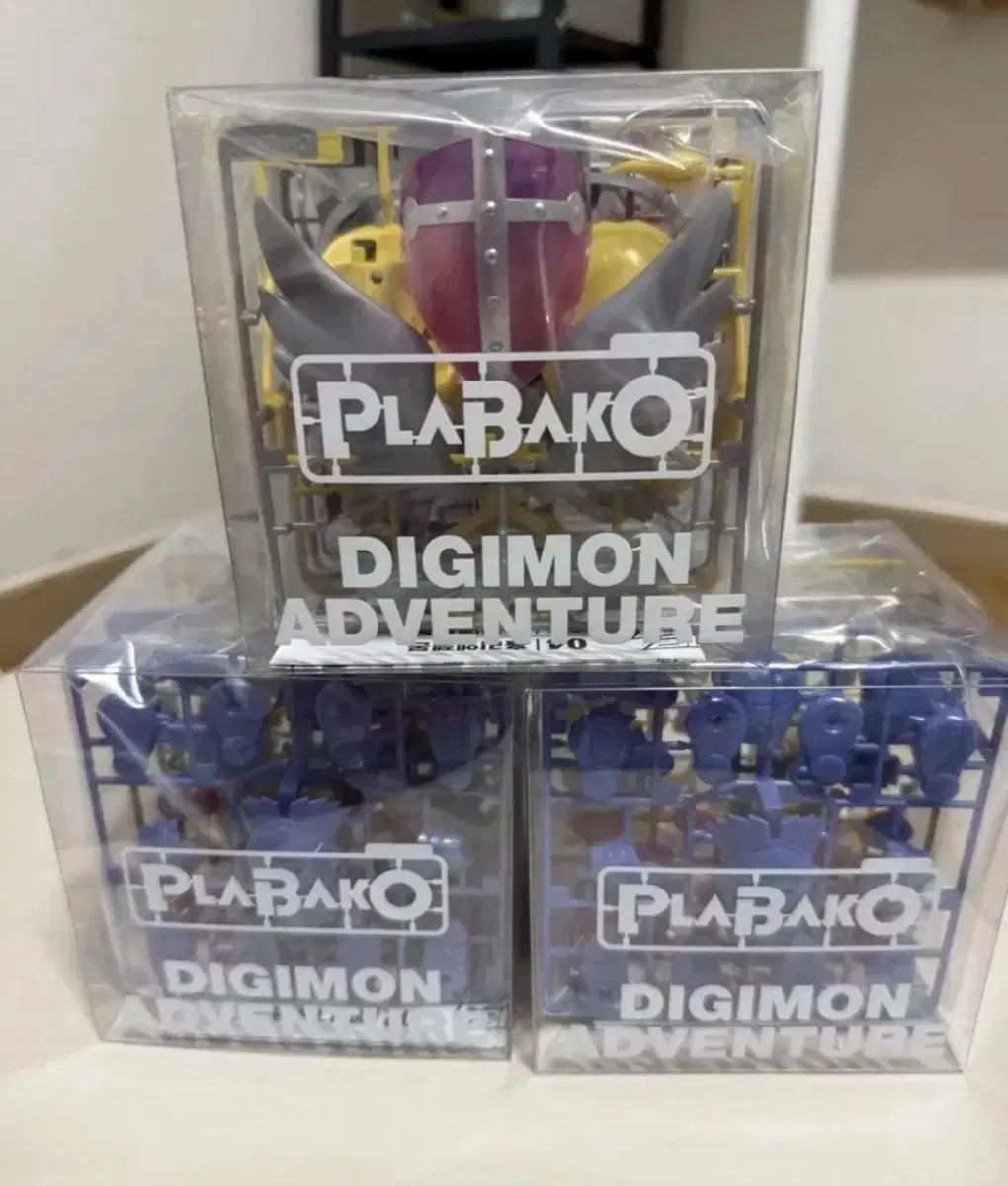PLABAKO 1탄 교환(메탈가루몬 -> 오메가몬 / 워그레이몬)